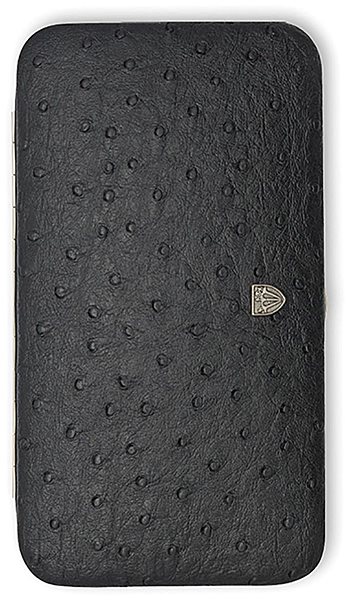 Kellermann manicure set Manicure set with ostrich skin pattern 7803 black .