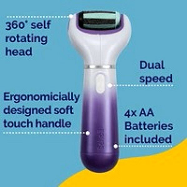 Elektromos reszelő SCHOLL Expert Care 2-in-1 File & Smooth Electronic Foot File ...