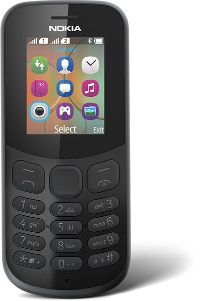 Mobile Phone Nokia 130 (2017) Black Screen