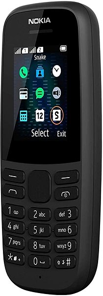 Mobile Phone Nokia 105 (2019) Black Dual SIM ...