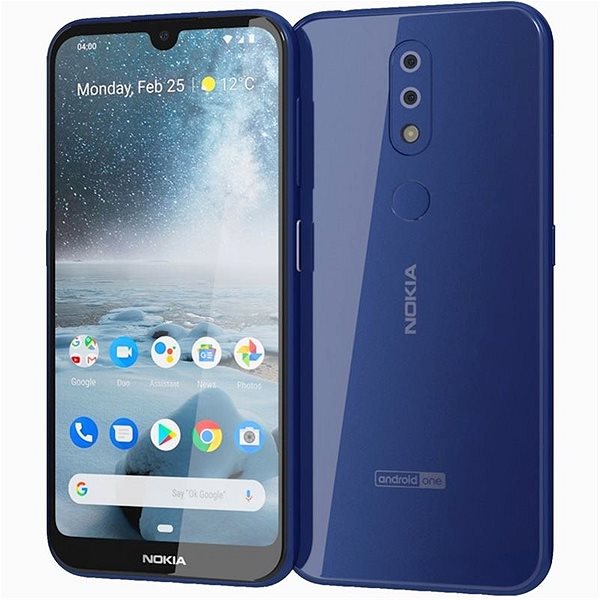 Mobilní telefon Nokia 4.2 32GB modrá Lifestyle 3