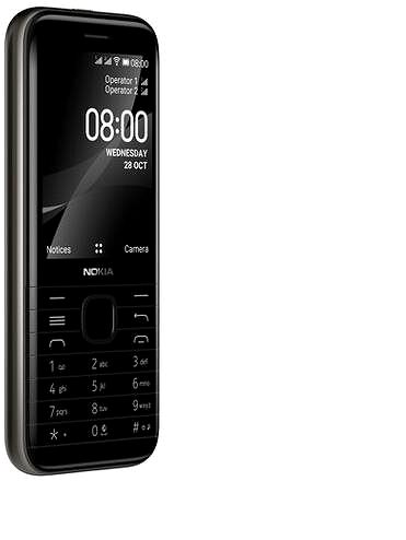 Mobiltelefon Nokia 8000 4G fekete Lifestyle 2