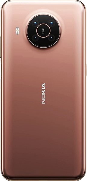 Mobilný telefón Nokia X20 Dual SIM 5G 8 GB/128 GB hnedý Zadná strana