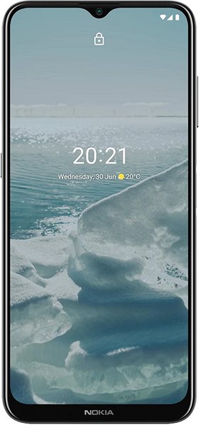 Mobiltelefon Nokia G20 Képernyő