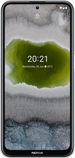 Mobiltelefon Nokia X10 Dual SIM 5G 6 GB/64 GB fehér Képernyő