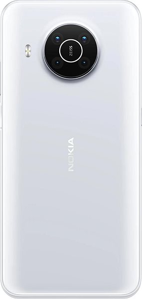 Mobiltelefon Nokia X10 Dual SIM 5G 6 GB/64 GB fehér Hátoldal