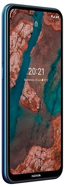 Handy Smartphone Nokia X20 Dual SIM 5G 6 GB / 128 GB - blau Lifestyle 2