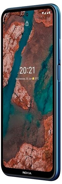 Handy Smartphone Nokia X20 Dual SIM 5G 6 GB / 128 GB - blau Lifestyle