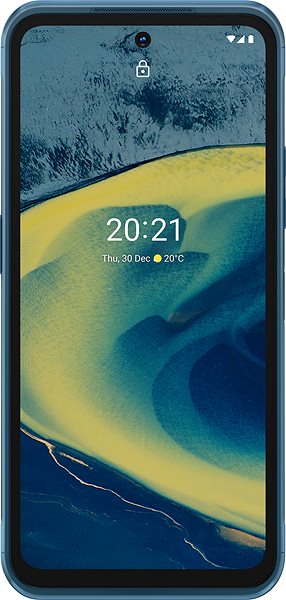Mobilný telefón Nokia XR20 128 GB modrá Screen