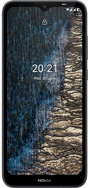 Handy Nokia C20 Dual SIM 32 GB - blau Screen