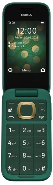 Mobilný telefón Nokia 2660 Flip zelený ...