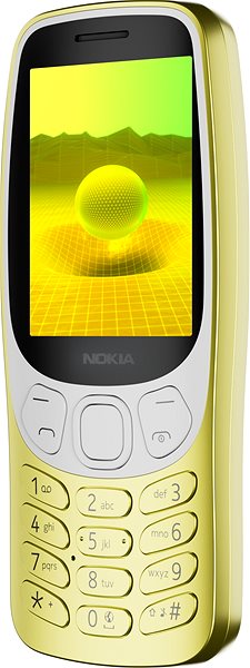 Mobilný telefón NOKIA 3210 4G (2024) Gold ...