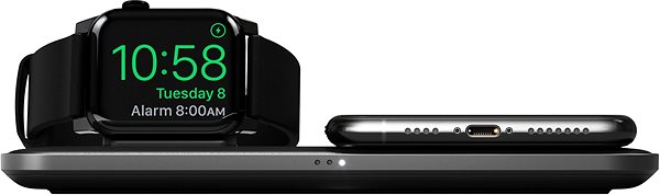 Vezeték nélküli töltő Nomad Base Station Apple Watch with Magnetic Alignment V3, black Jellemzők/technológia