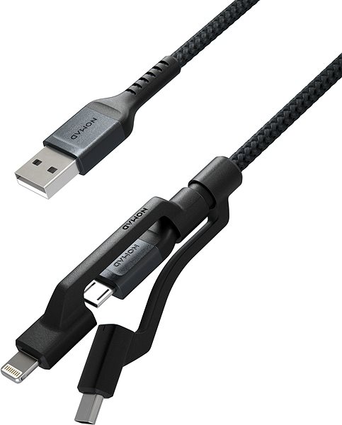Adatkábel Nomad Kevlar Universal Cable 1.5m Csatlakozási lehetőségek (portok)