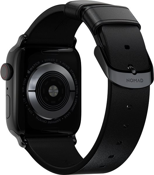 Remienok na hodinky Nomad Modern Strap Black Black Apple Watch 38/40/41mm ...