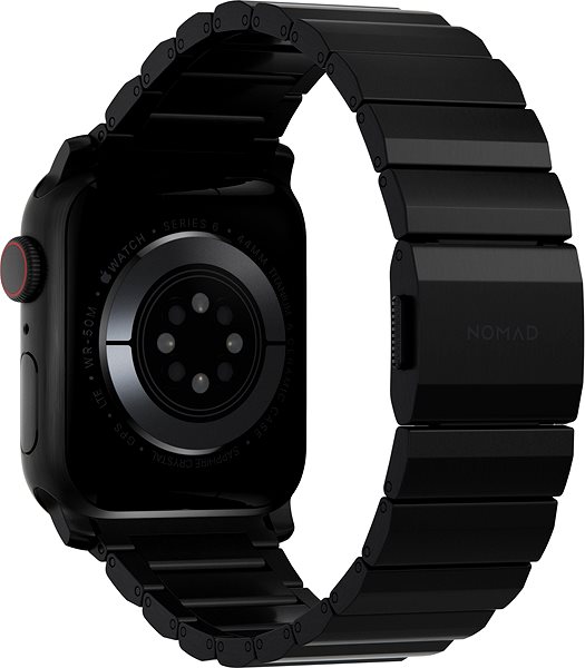 Remienok na hodinky Nomad Titanium Band Black Apple Watch 42/44/45/Ultra 49mm ...