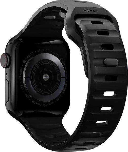 Szíj Nomad Sport Strap M/L Black Apple Watch 7 42/44/45/Ultra 49mm ...