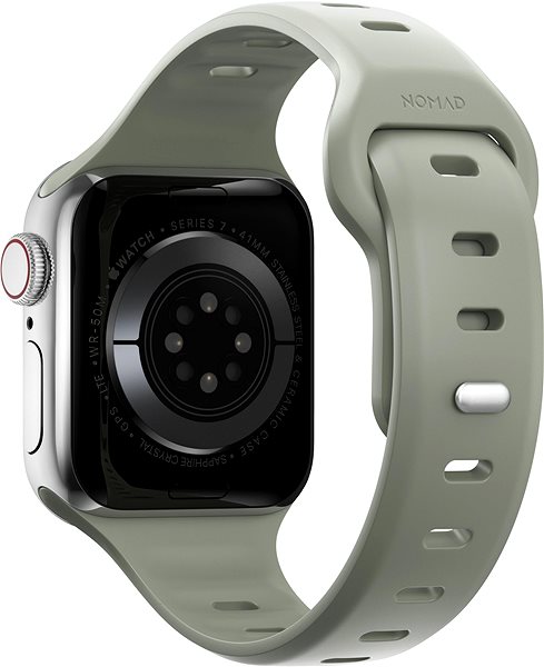 Remienok na hodinky Nomad Sport Slim Strap S/M Sage Apple Watch 38/40/41mm ...