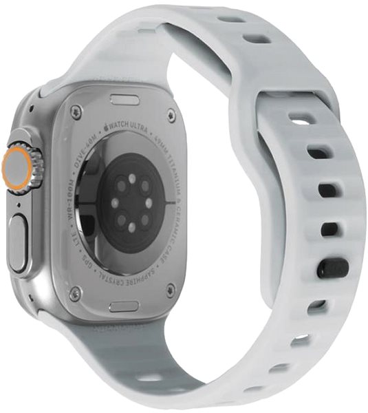 Armband Mobile Origin Strap White Apple Watch 49/45/44/42 mm ...