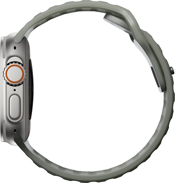 Armband Nomad Sport Strap M/L White Apple Watch Ultra 2/1 (49mm) 9/8/7 (45mm)/6/SE/5/4 (44mm)/3/2/1(42mm) ...