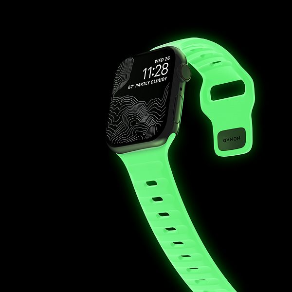 Armband Nomad Sport Strap Glow 2.0 Apple Watch 41/40/38mm ...