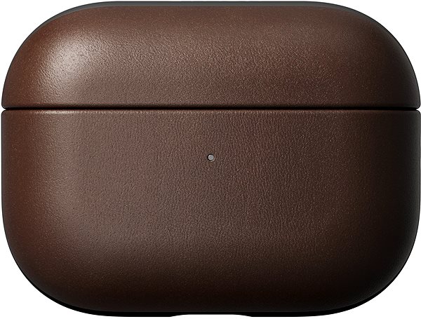 Headphone Case Nomad Leather Case Brown Apple AirPods Pro Screen