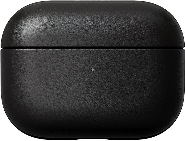 Fülhallgató tok Nomad Leather Case Black Apple AirPods Pro Képernyő