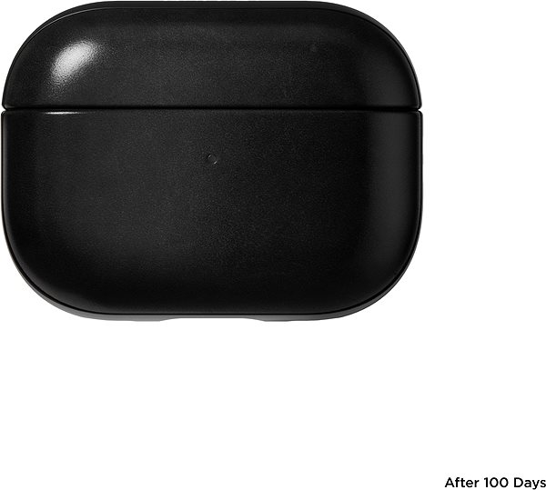 Fülhallgató tok Nomad Leather case Black AirPods Pro 2 ...