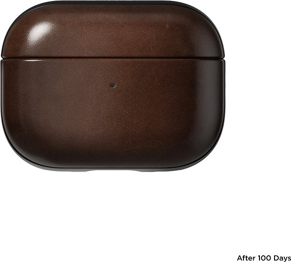 Fülhallgató tok Nomad Leather case Brown AirPods Pro 2 ...