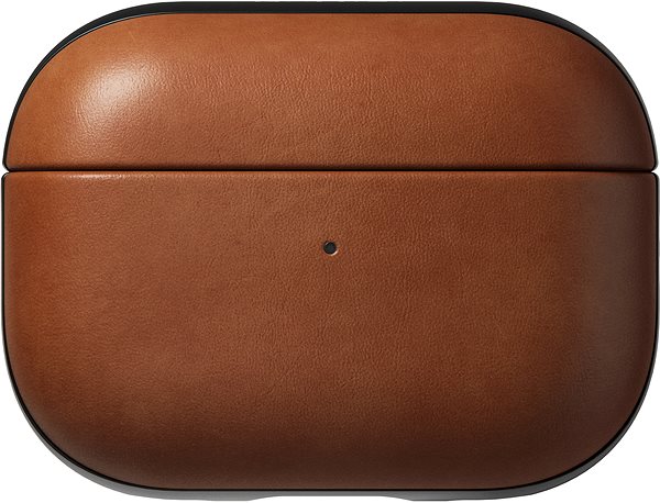 Fülhallgató tok Nomad Leather Case English Tan AirPods Pro 2 ...