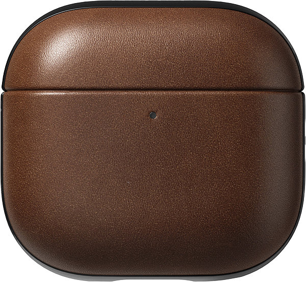 Headphone Case Nomad Modern Leather Case Brown Airpods 4 ...