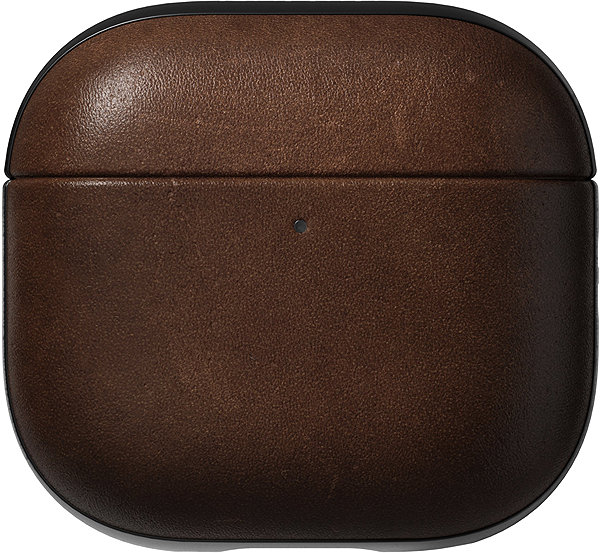 Headphone Case Nomad Modern Leather Case Brown Airpods 4 ...