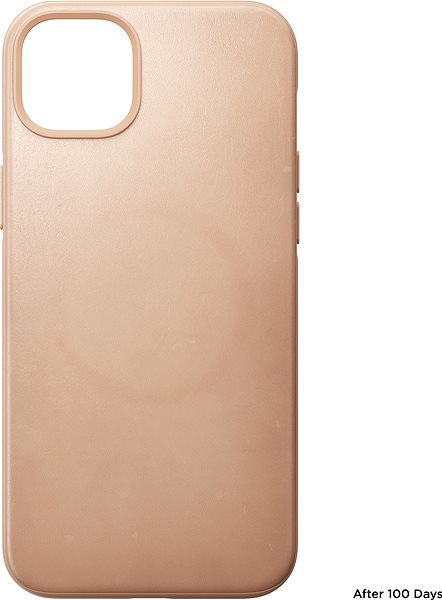 Telefon tok Nomad Modern Leather MagSafe Case Natural iPhone 14 Max ...