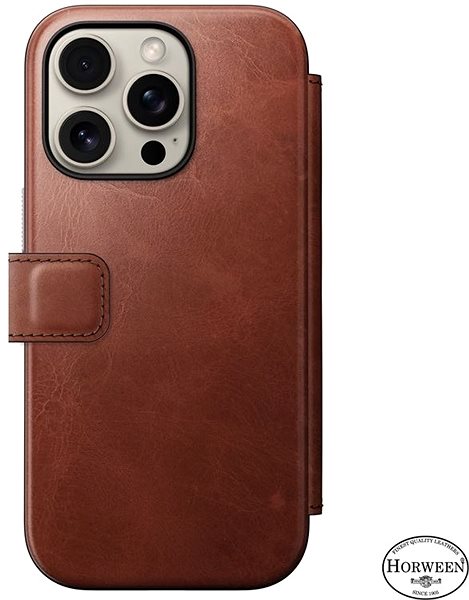 Handyhülle Nomad Leather Folio Olde Dublin iPhone 16 Pro ...