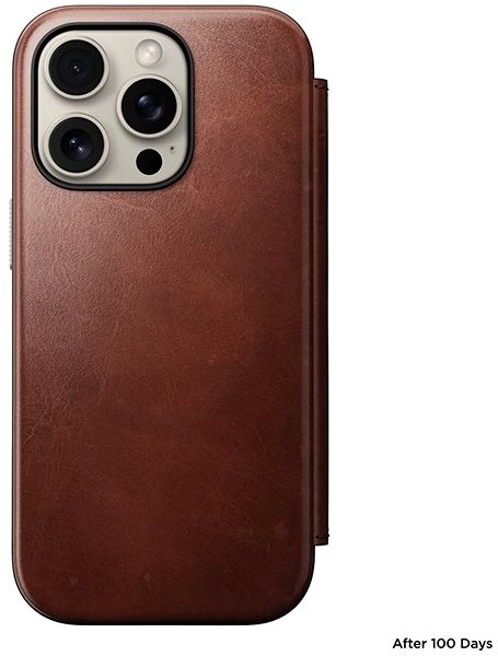 Handyhülle Nomad Leather Folio Olde Dublin iPhone 16 Pro ...