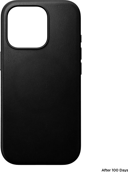Handyhülle Nomad Modern Leather Case Black iPhone 16 Pro ...