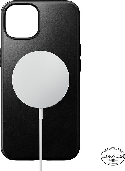 Telefon tok Nomad Modern Leather MagSafe Case Black iPhone 14 ...