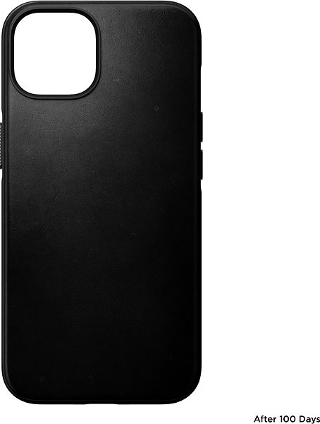Kryt na mobil Nomad Modern Leather MagSafe Case Black iPhone 14 ...