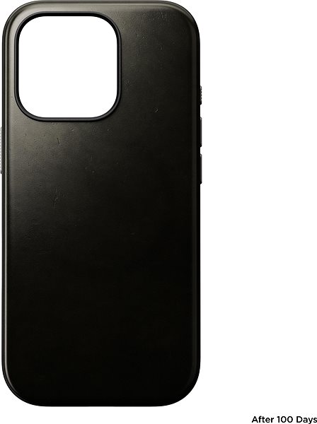 Telefon tok Nomad Modern Leather Case Green Chrome iPhone 16 Pro tok ...