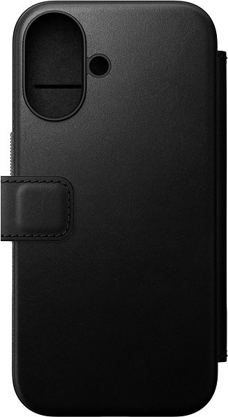 Handyhülle Nomad Modern Leather Folio Black iPhone 16 ...
