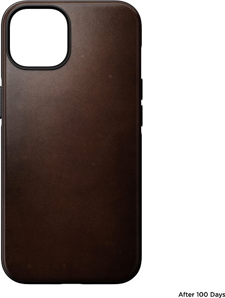 Handyhülle Nomad Modern Leather MagSafe Case Brown für iPhone 14 ...