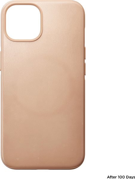 Handyhülle Nomad Modern Leather MagSafe Case Natural für iPhone 14 ...