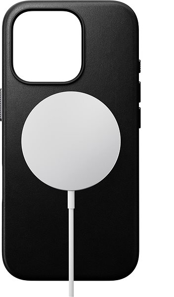Handyhülle Nomad Traditional Leather Case Black iPhone 16 Pro ...