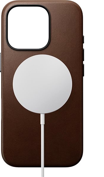 Handyhülle Nomad Traditional Leather Case Brown iPhone 16 Pro ...