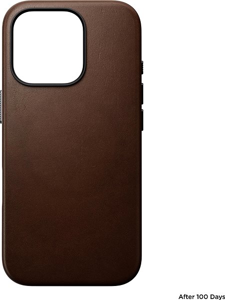 Handyhülle Nomad Traditional Leather Case Brown iPhone 16 Pro ...