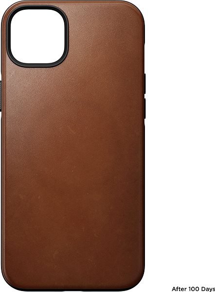 Handyhülle Nomad Modern Leather MagSafe Case English Tan für iPhone 14 Max ...
