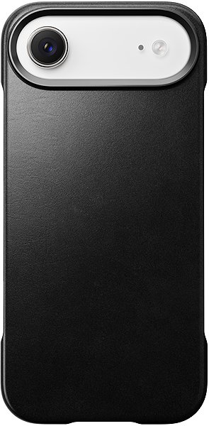Softcase-Handyhülle Nomad Traditional Leather Case Black (Horween) iPhone Air ...