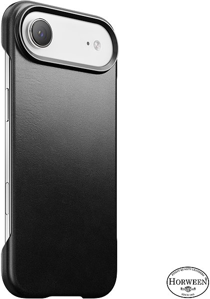 Softcase-Handyhülle Nomad Traditional Leather Case Black (Horween) iPhone Air ...