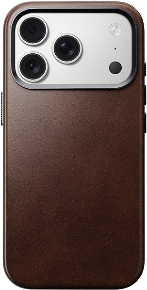 Softcase-Handyhülle Nomad Traditional Leather Case Rustic Brown (Horween) iPhone 17 Pro ...