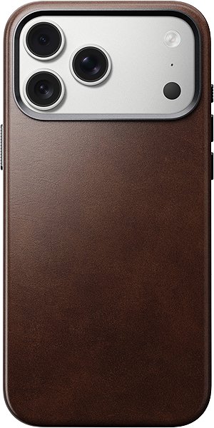 Softcase-Handyhülle Nomad Traditional Leather Case Rustic Brown (Horween) iPhone 17 Pro Max ...